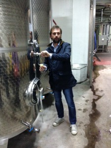 Primož Lavrenčič, maître-vigneron du domaine Burja, en Slovénie.